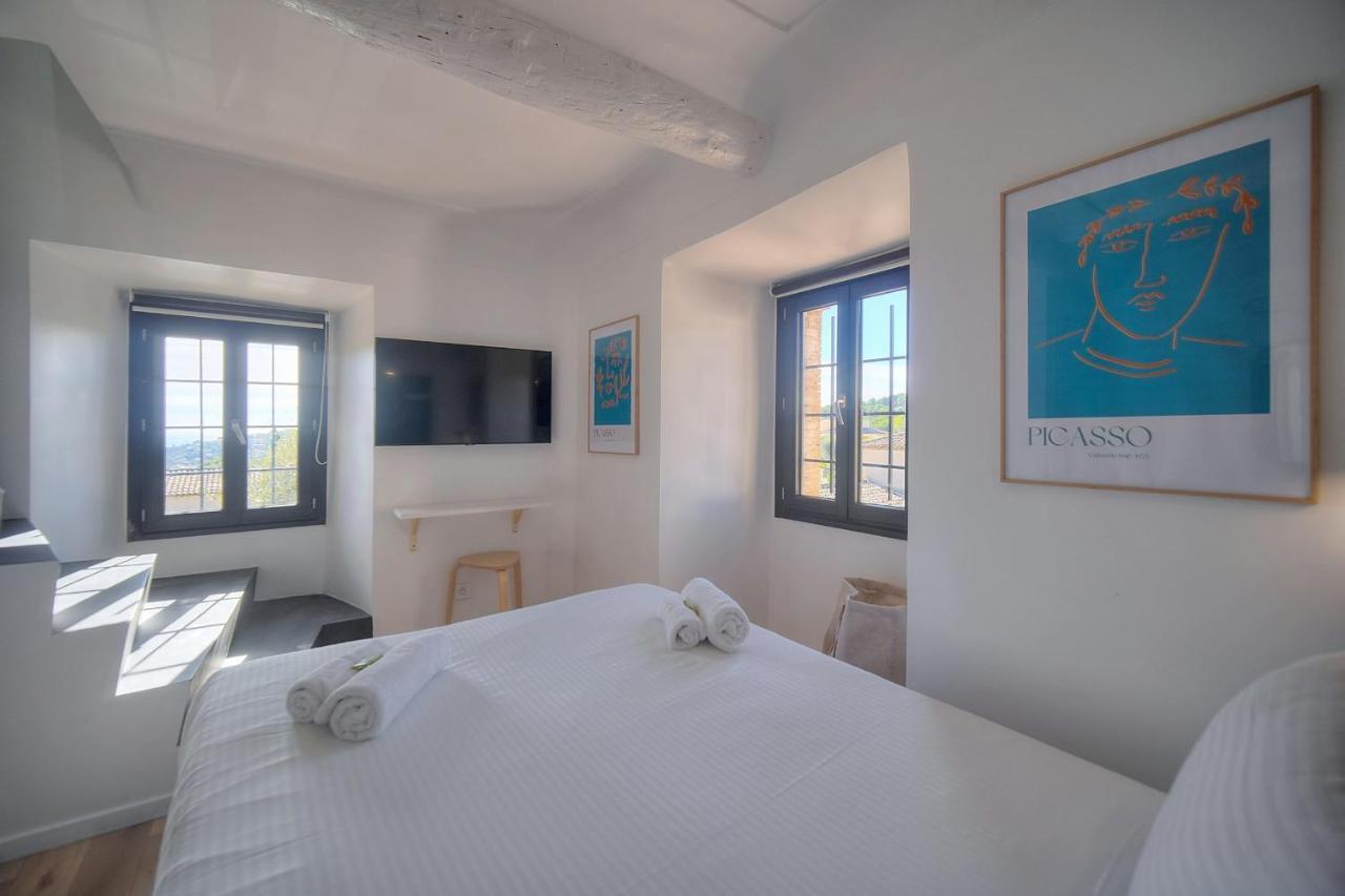 Immogroom - Superbe Villa - Piscine - Vue Mer - Parking - Clim Vallauris Exterior foto