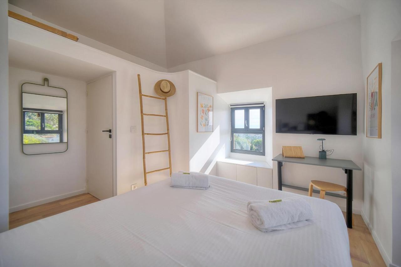 Immogroom - Superbe Villa - Piscine - Vue Mer - Parking - Clim Vallauris Exterior foto
