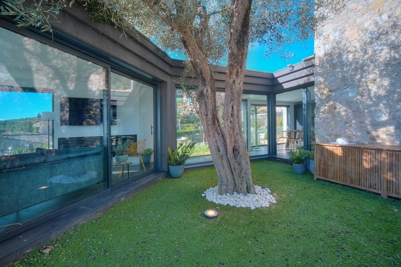 Immogroom - Superbe Villa - Piscine - Vue Mer - Parking - Clim Vallauris Exterior foto